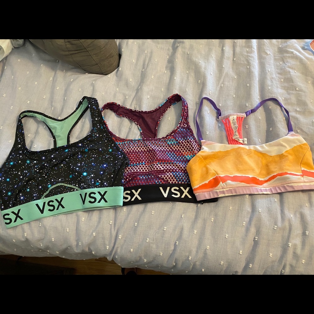 Victoria’s Secret and LuLu Lemon Sports Bras